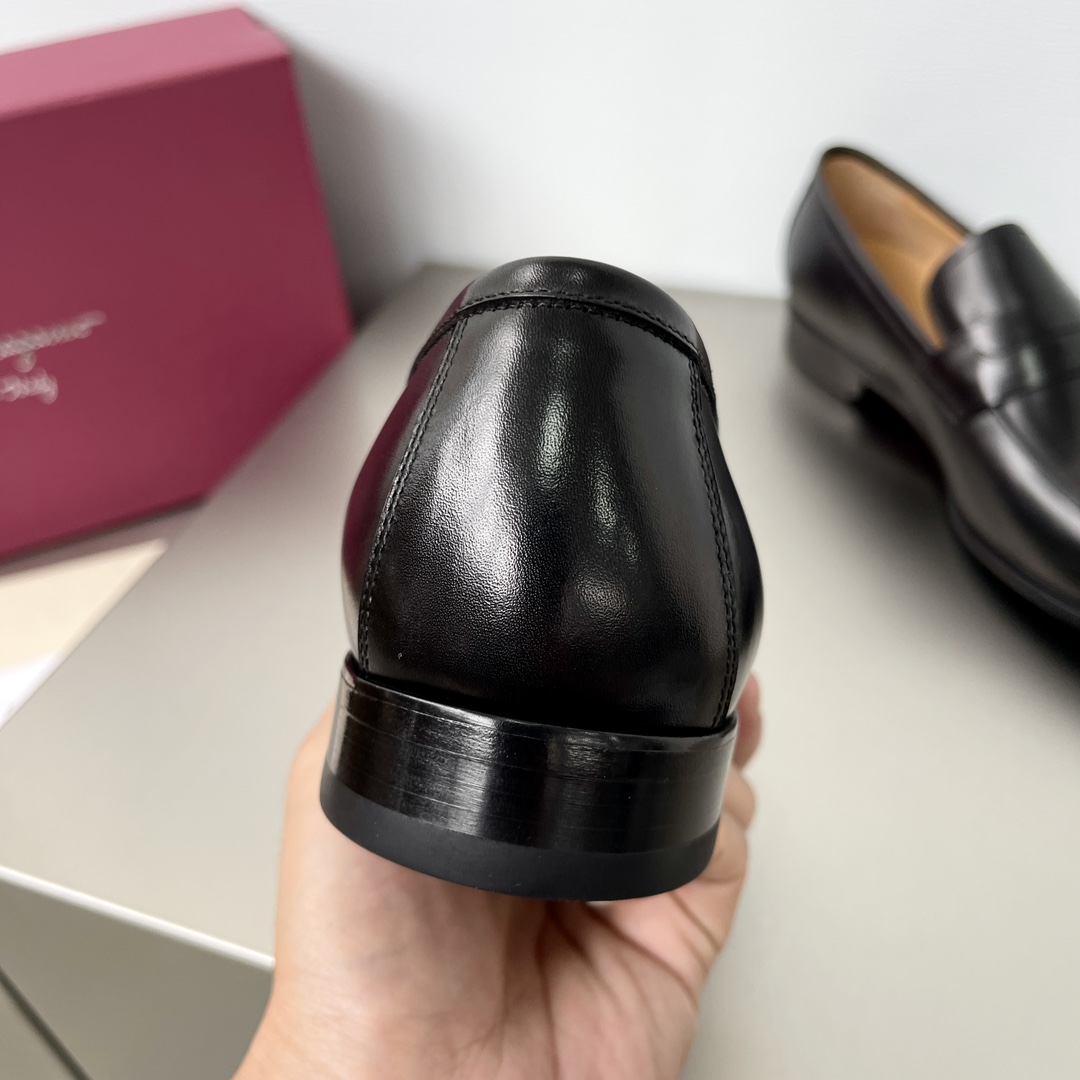 Ferragamo Haute Couture Classic Luxury Leather Shoe Ref.37992D8C 5