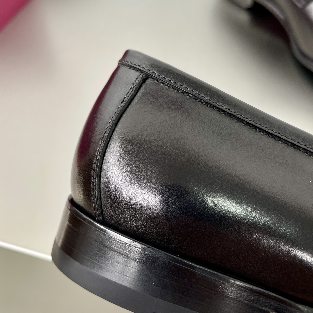 Ferragamo Haute Couture Classic Luxury Leather Shoe Ref.37992D8C 7