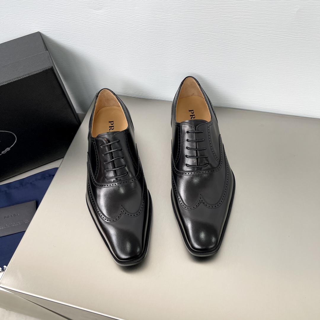 Prada/普拉达 手工精品男士正装鞋 2