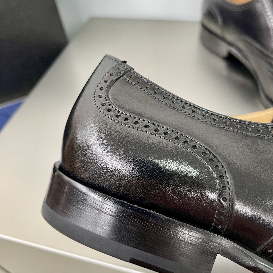 Prada/普拉达 手工精品男士正装鞋 7