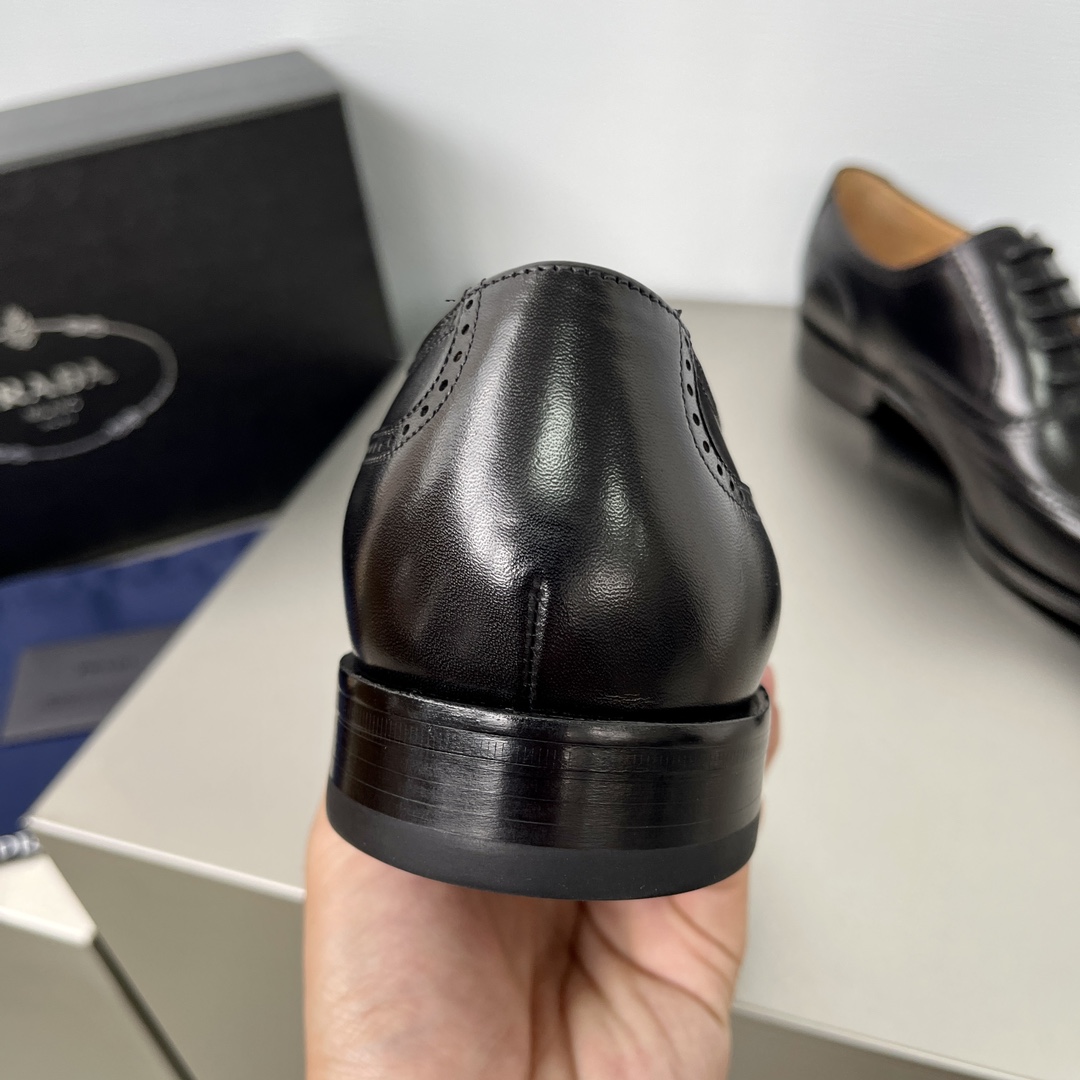 Prada/普拉达 手工精品男士正装鞋 5