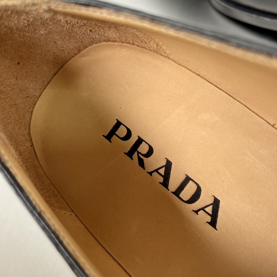 Prada/普拉达 手工精品男士正装鞋 8