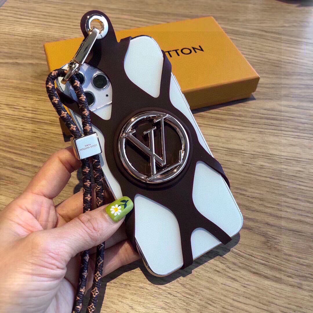 Louis Vuitton Phone Case Silica Gel Fashion