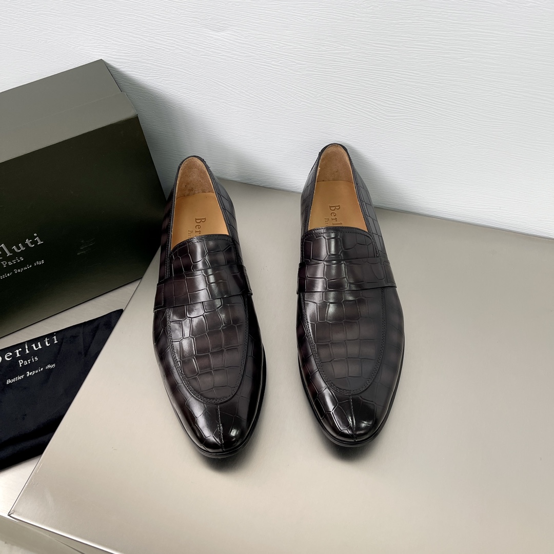 Berluti Shoe Collection crafted with premium materials and signature 2