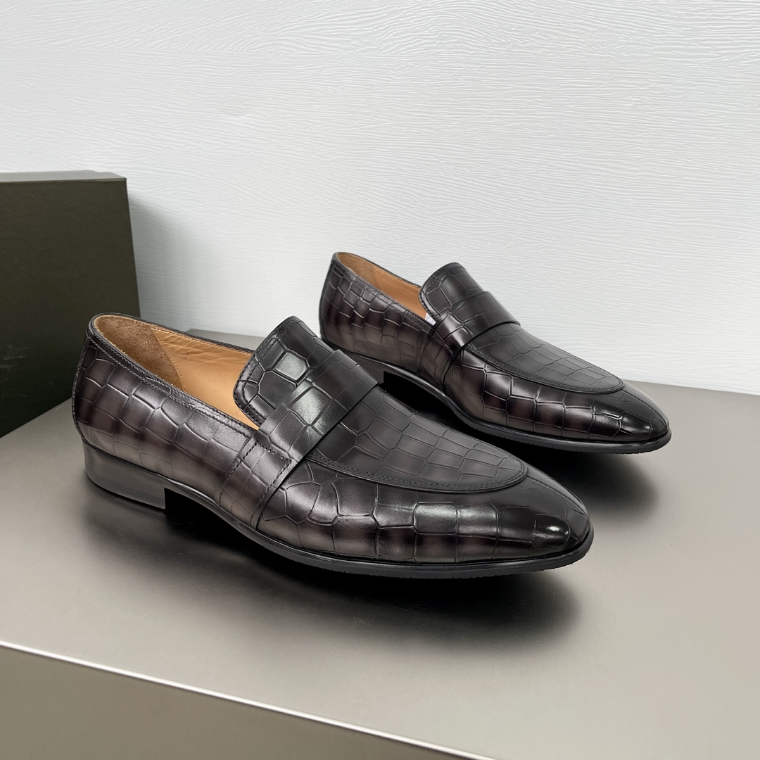 Berluti Shoe Collection crafted with premium materials and signature 3