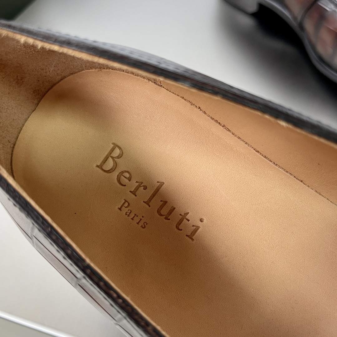 伯尔鲁帝 Berluti 经典高奢皮鞋鞋履 #5hcw 8