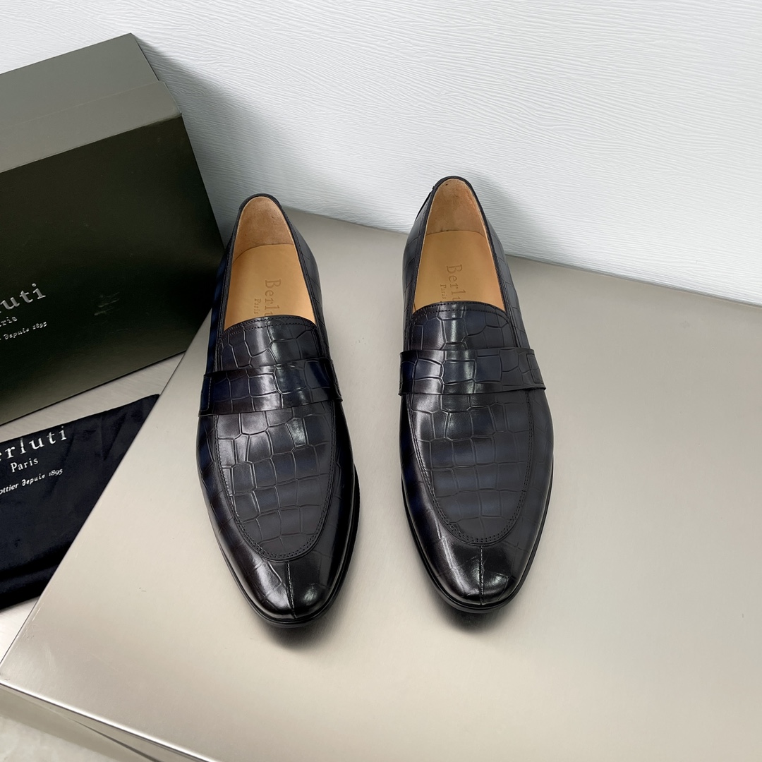 Berluti Shoe Collection crafted with premium materials and signature 2