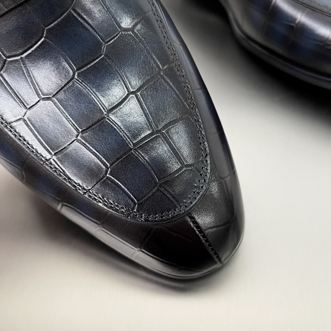 Berluti Shoe Collection crafted with premium materials and signature 9