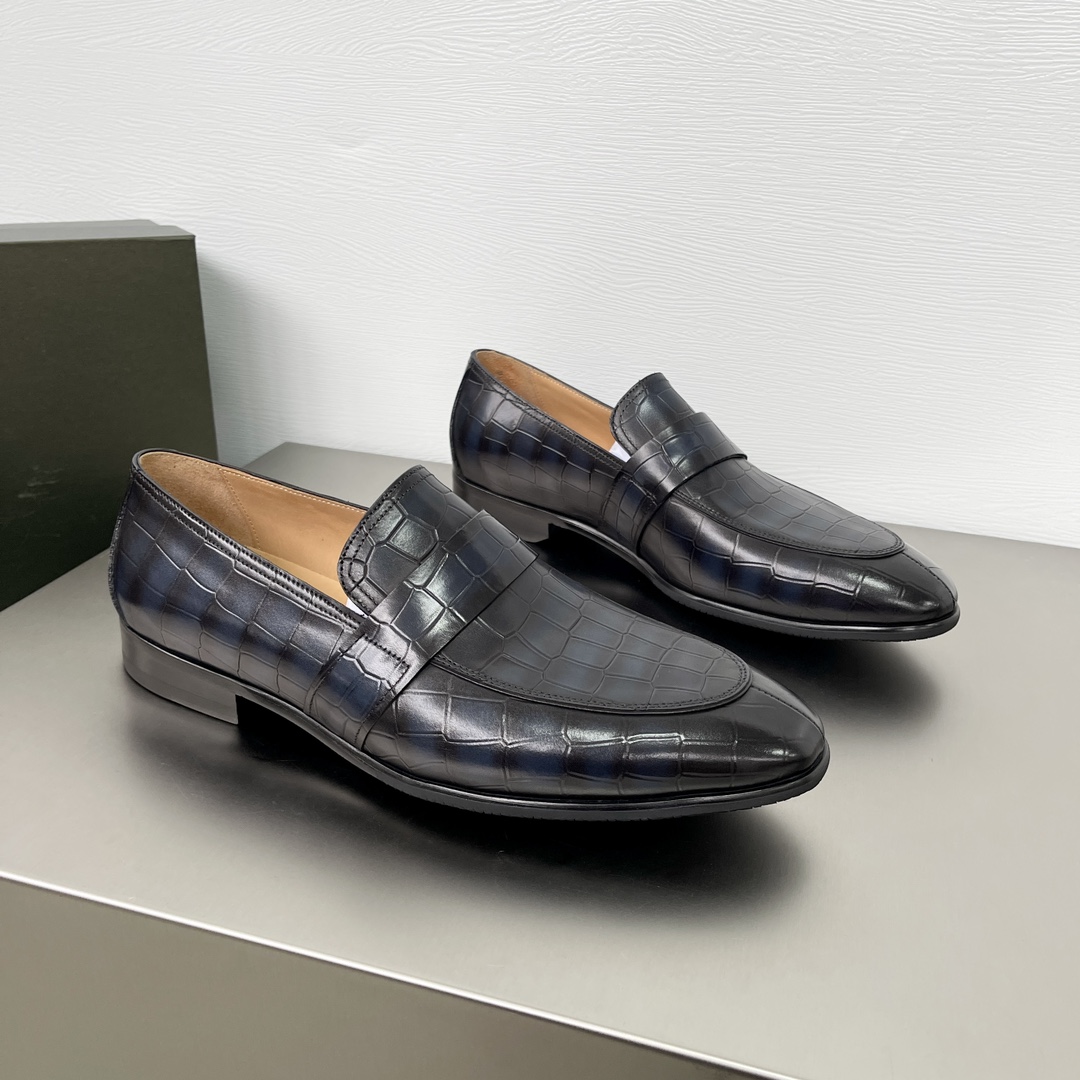 Berluti Shoe Collection crafted with premium materials and signature 3