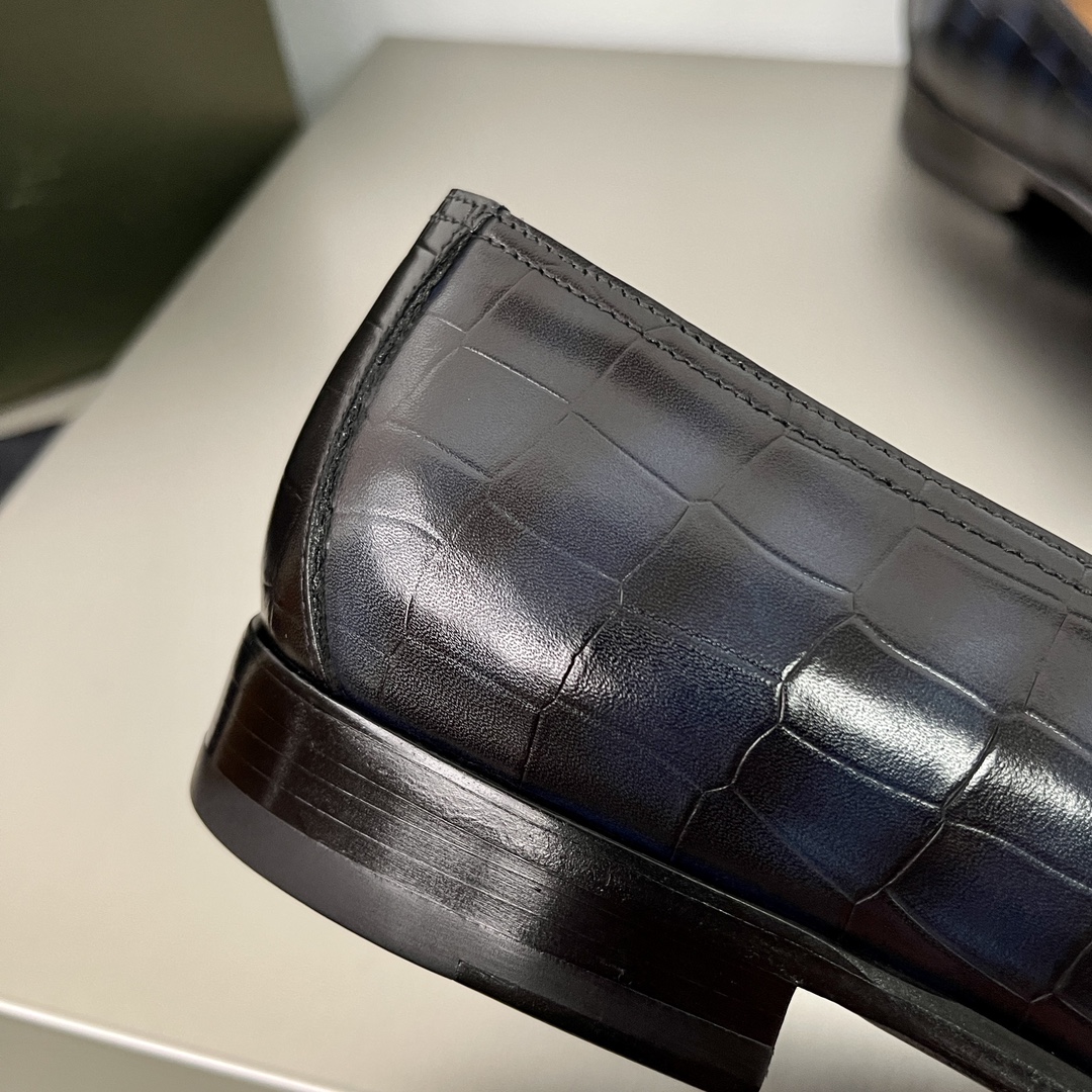 Berluti Shoe Collection crafted with premium materials and signature 7