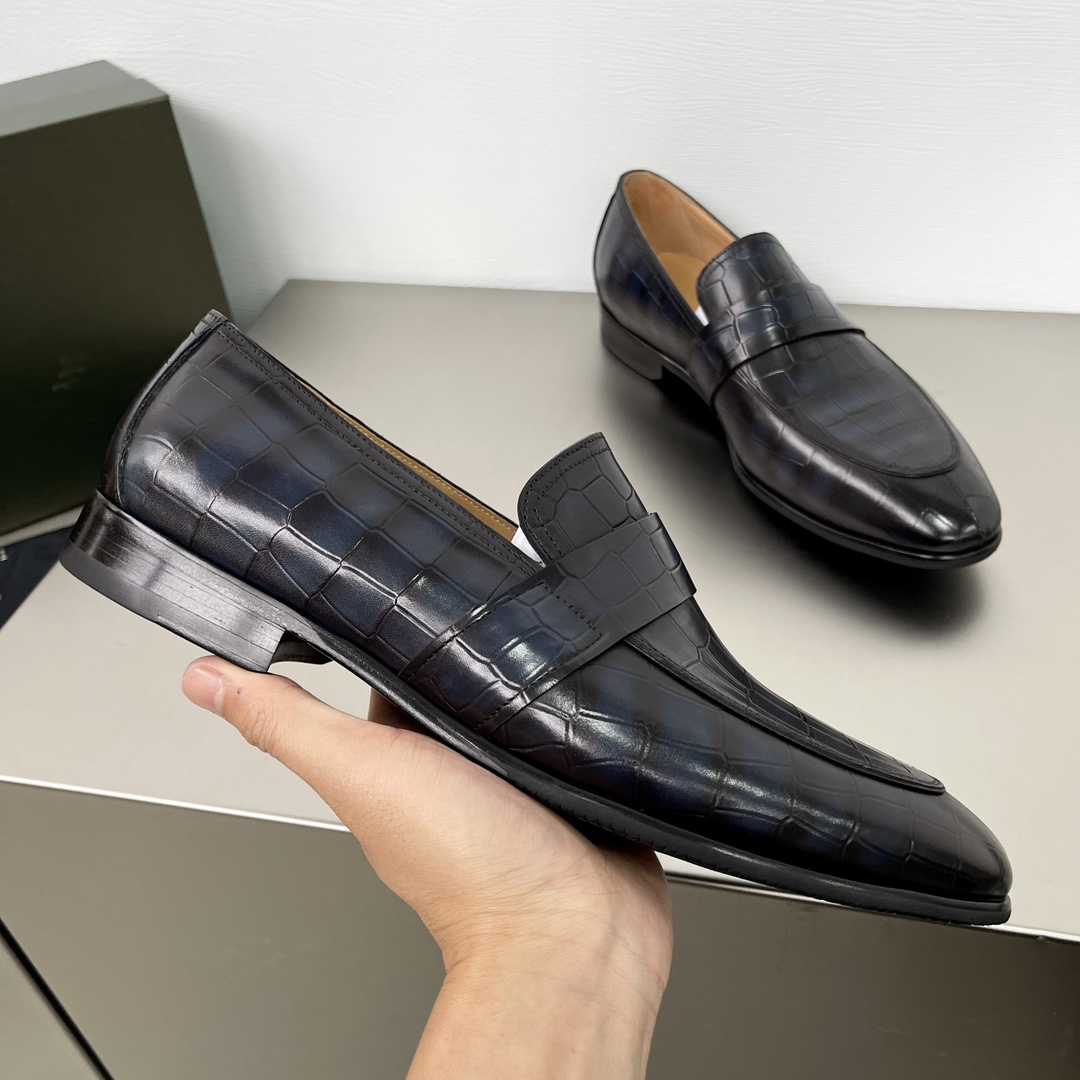 Berluti Shoe Collection crafted with premium materials and signature 4