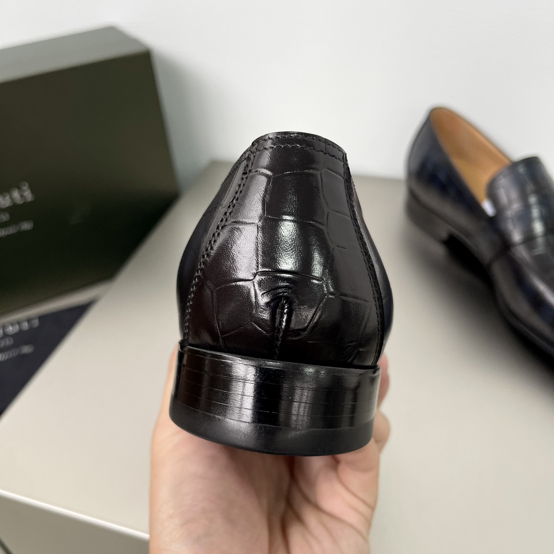 Berluti Shoe Collection crafted with premium materials and signature 5