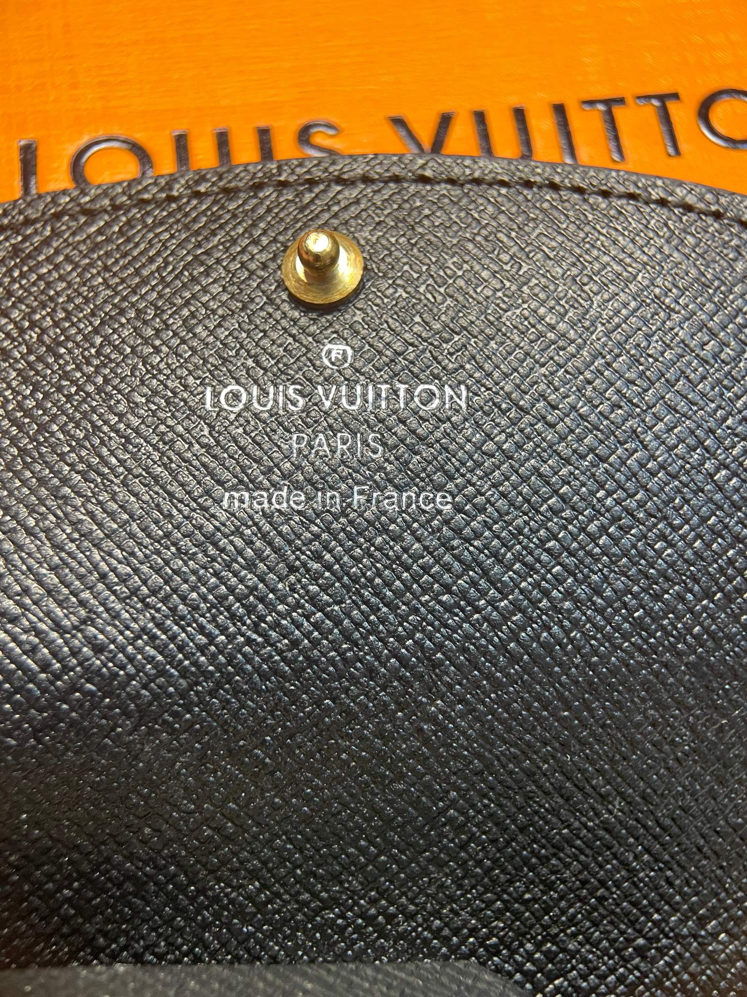 Leather Card Holder in Hand