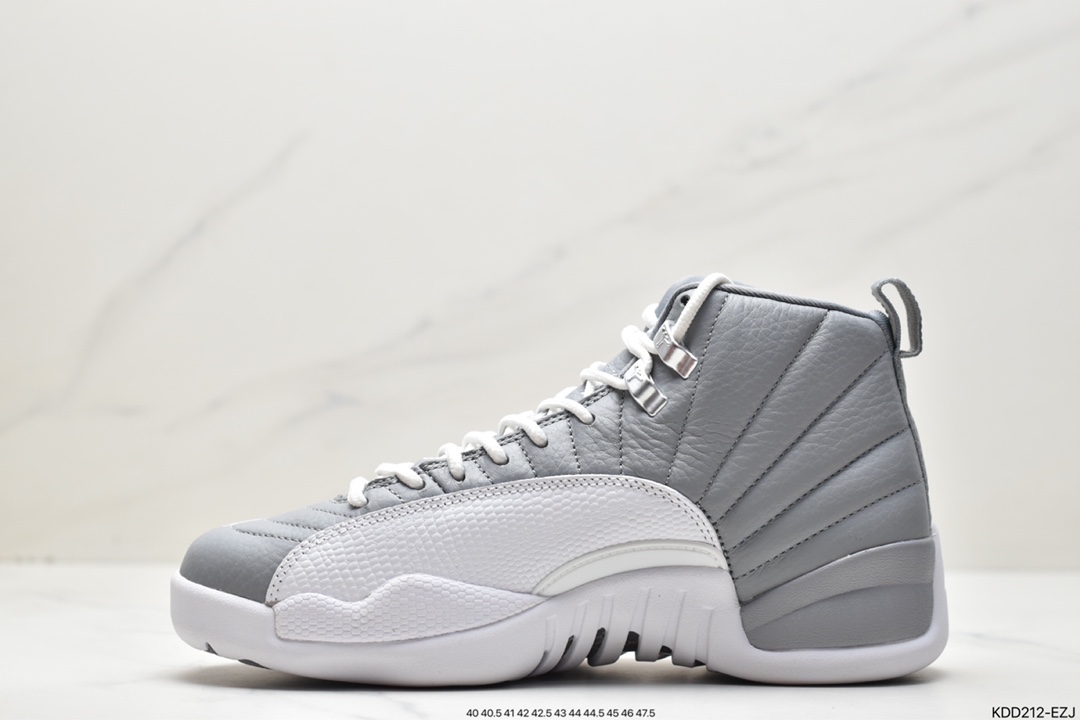 460 纯原Air Jordan AJ12灰白  CT8013-015