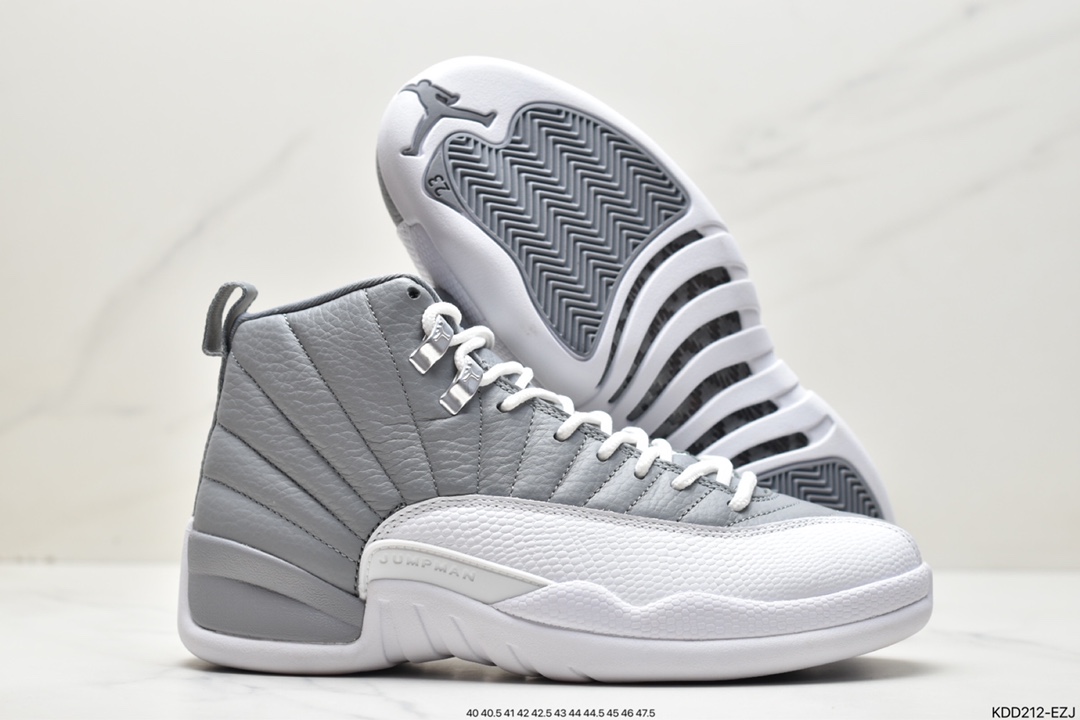 460 纯原Air Jordan AJ12灰白  CT8013-015
