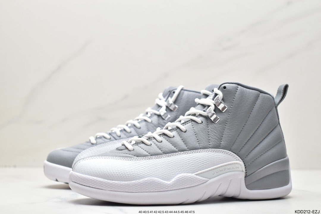 460 纯原Air Jordan AJ12灰白  CT8013-015