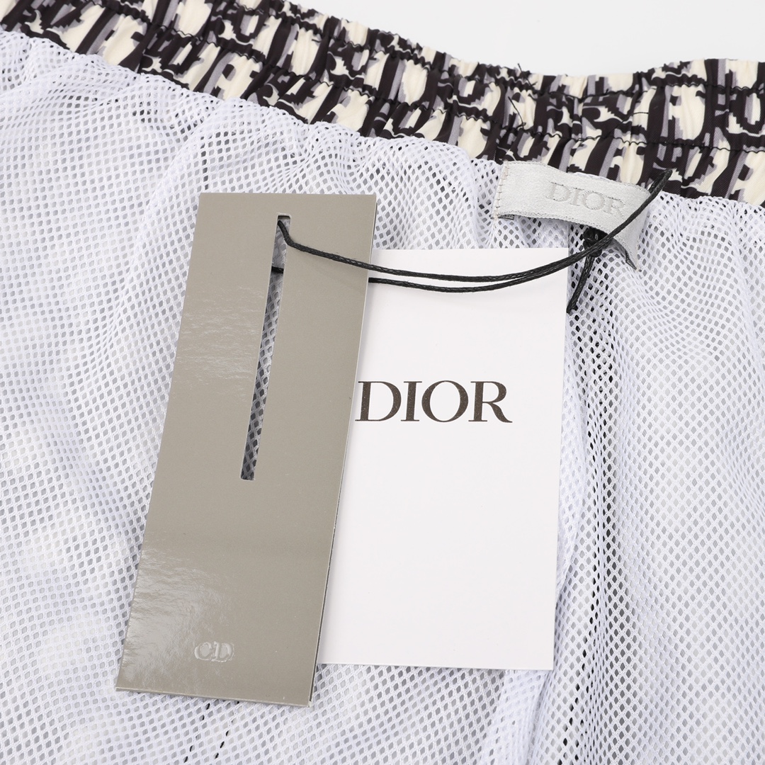 DIOR/迪奥 满印老花沙滩短裤 夏季渠道限定沙滩短裤