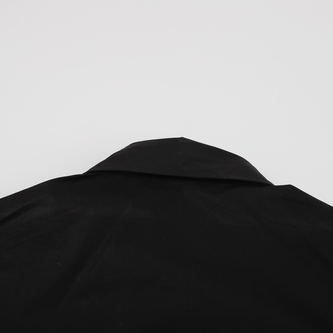 250 Balenciaga/巴黎世家 胸口刺绣LOGO长袖衬衫