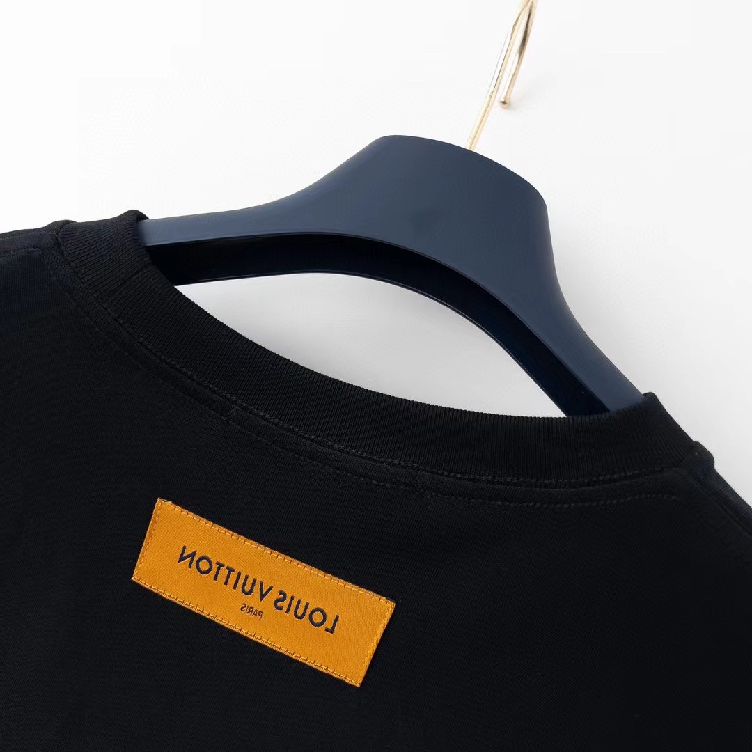 170 LOUIS VUITTON*路易威登LV2023满幅小logo短袖T恤