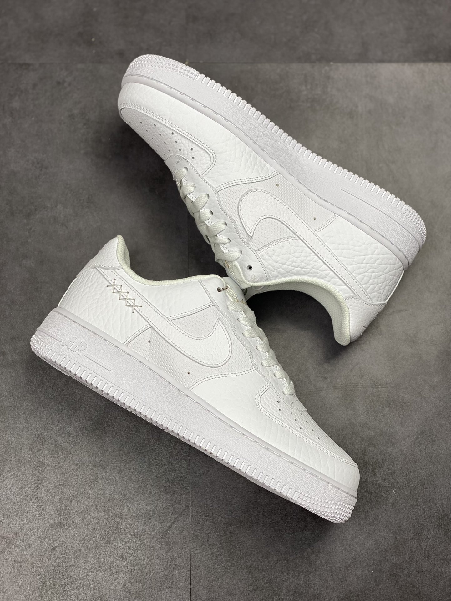 Nike Air Force 1 Low 07 grained tumbled pure white DZ4711-100