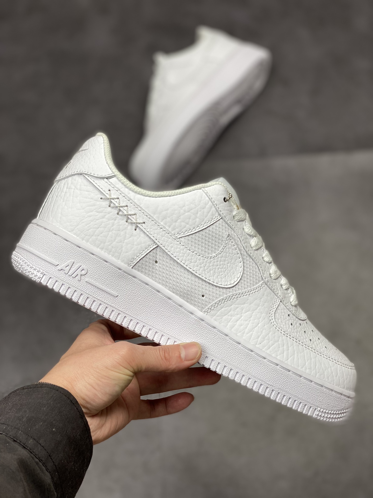 Nike Air Force 1 Low 07 grained tumbled pure white DZ4711-100