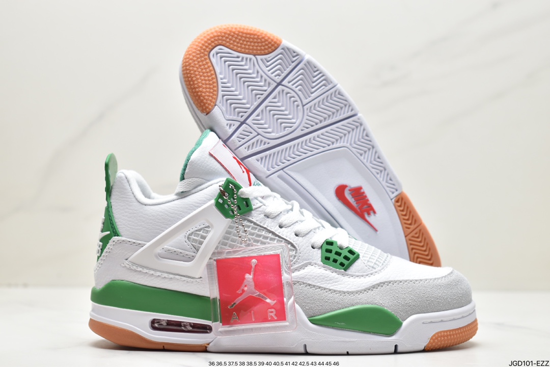 180 Air Jordan 4 Retro WMNS”Rasta”迈克尔·乔丹AJ4代中帮DR5414-103
