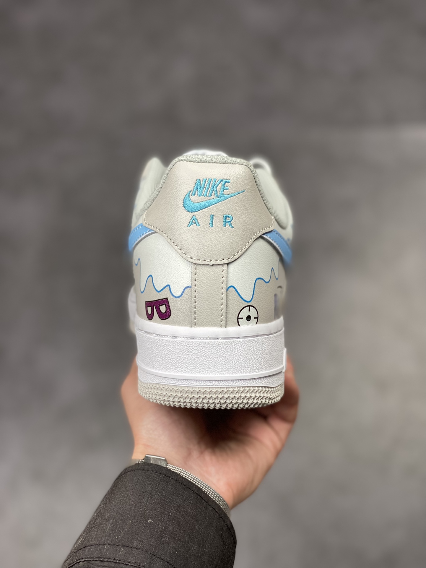 Nike Air Force 1 Low 07 冰山涂鸦 CW2288-219