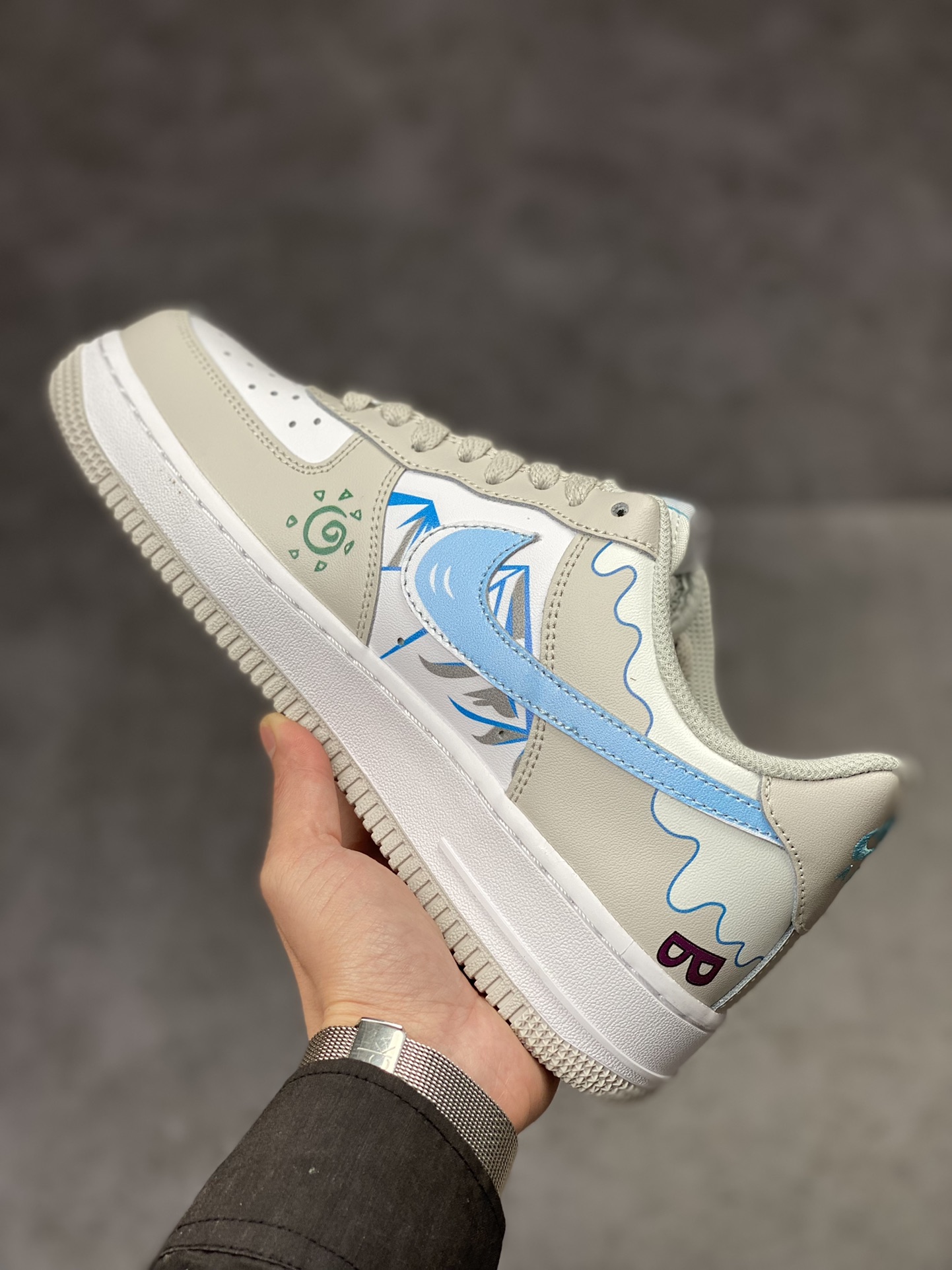 Nike Air Force 1 Low 07 冰山涂鸦 CW2288-219