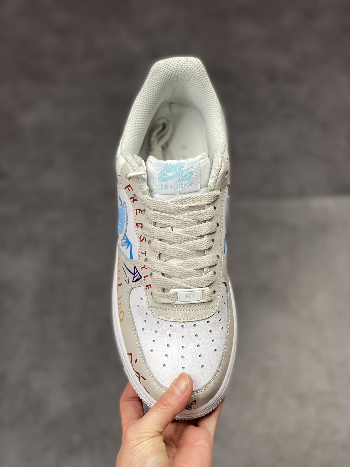 Nike Air Force 1 Low 07 冰山涂鸦 CW2288-219