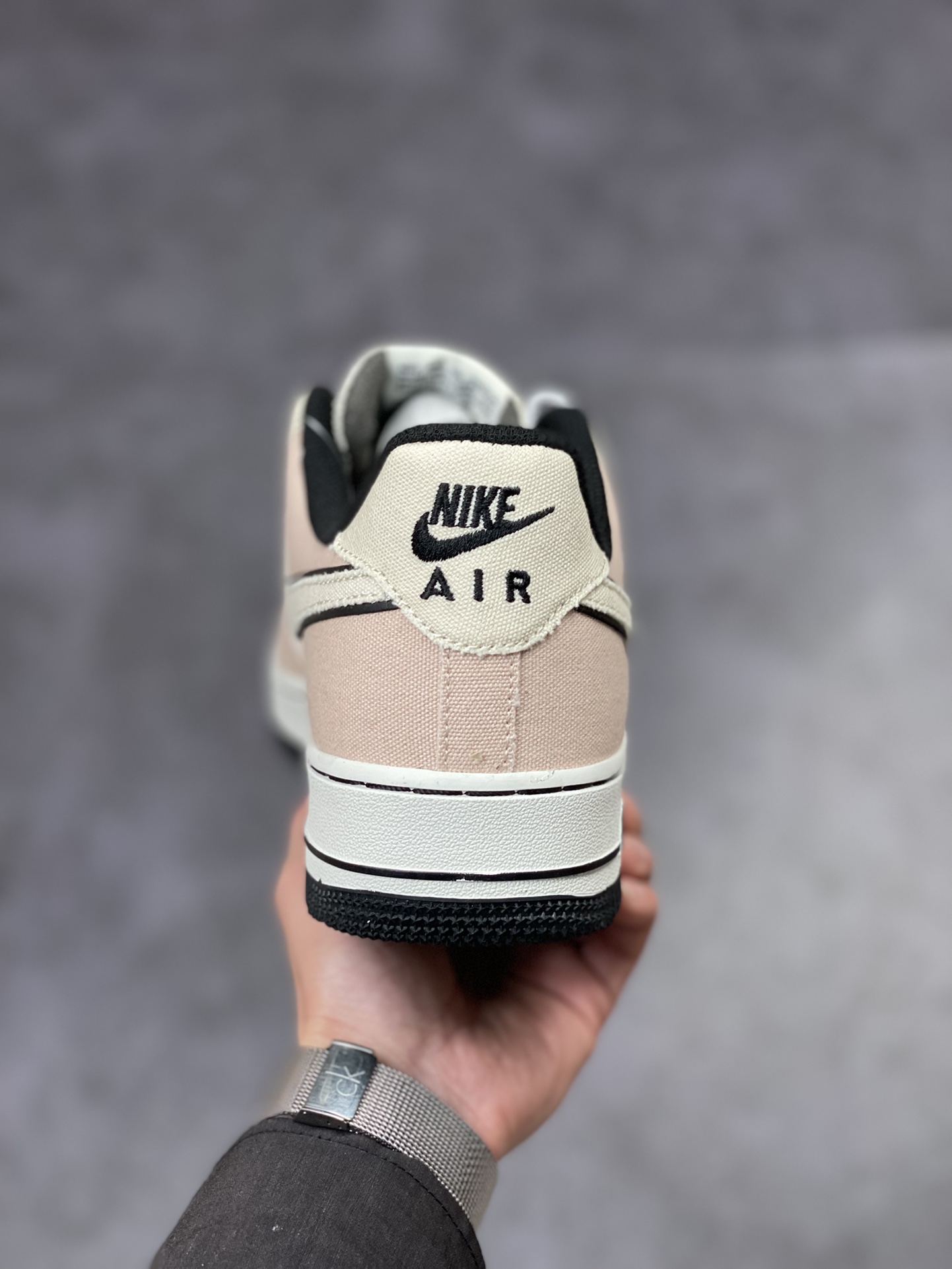 Nike Air Force 1 Low 07 白粉帆布拼接315122-668