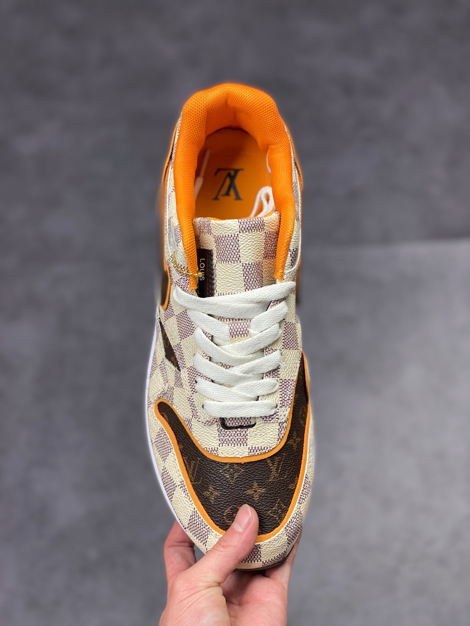 Nike Air Max 1 PRM Lv格子联名 复古休闲跑步鞋 DA8301-556