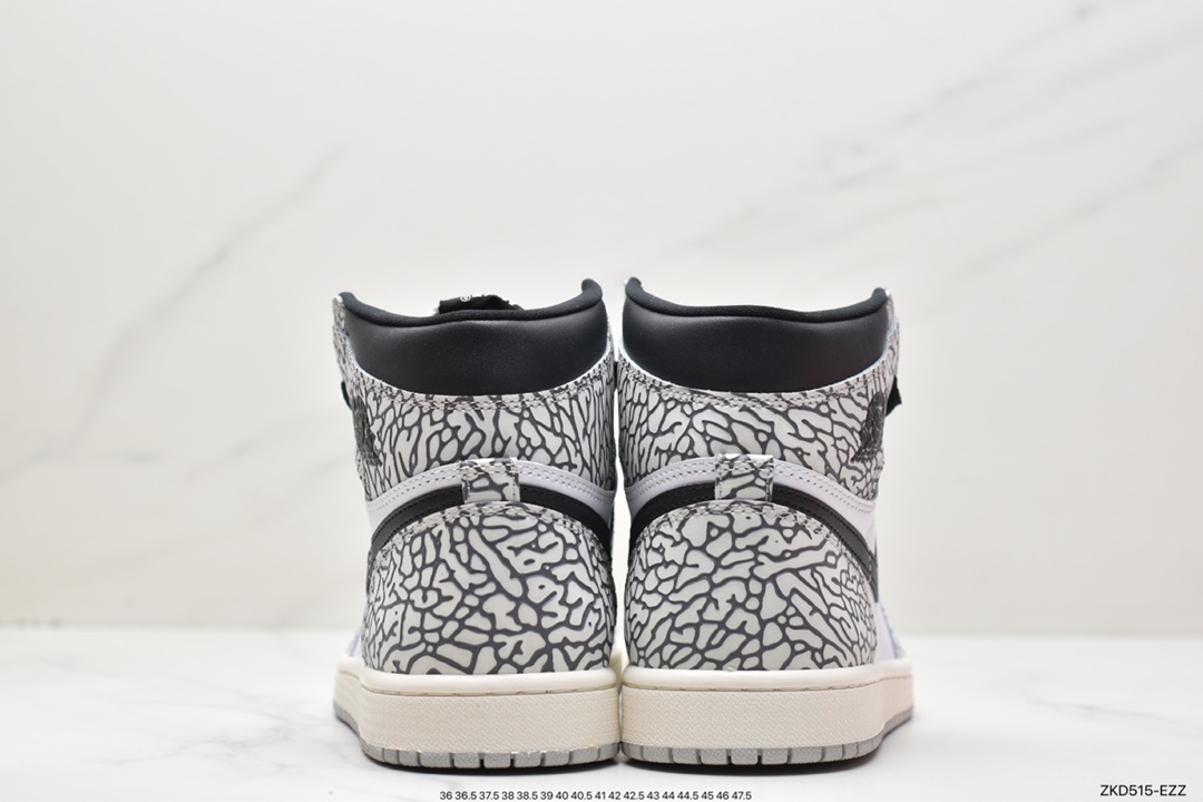 270 Air Jordan 1 High ”Elephant” 黑白 DZ5485-052