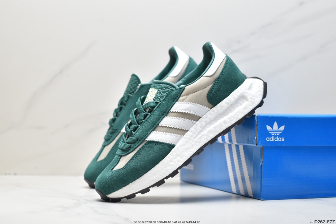 Really explosive adidas Racing 1 Boost Prototype speed and light retro series Q47101