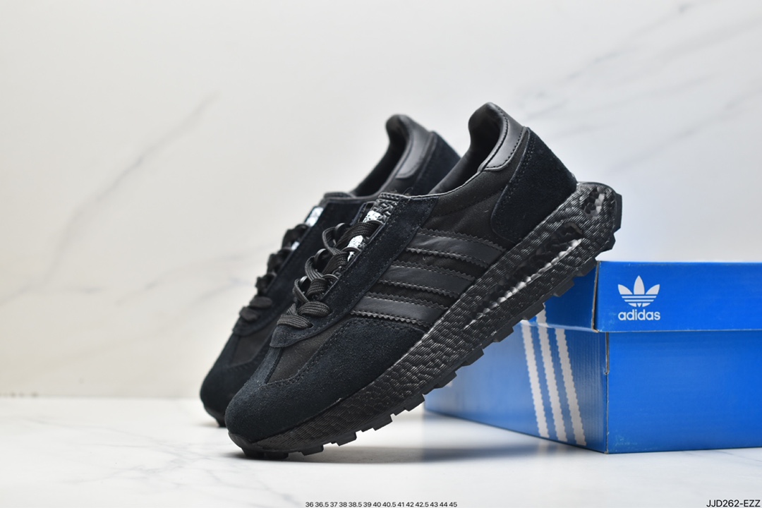 Really explosive adidas Racing 1 Boost Prototype speed and light retro series Q47101