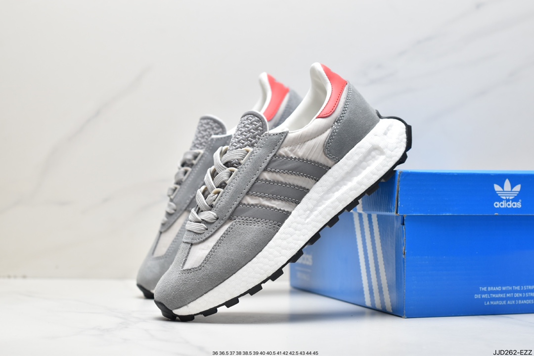 Really explosive adidas Racing 1 Boost Prototype speed and light retro series Q47101
