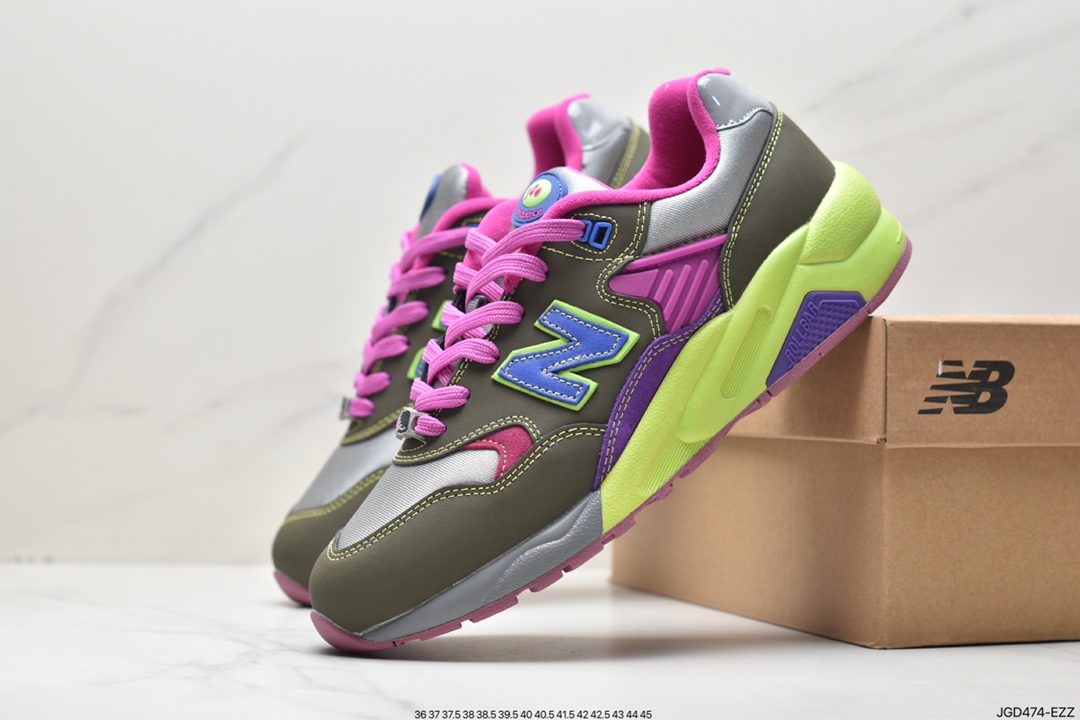 NB New Balance 580 series lightweight retro casual style casual versatile set-foot jogging shoes MT580SR2