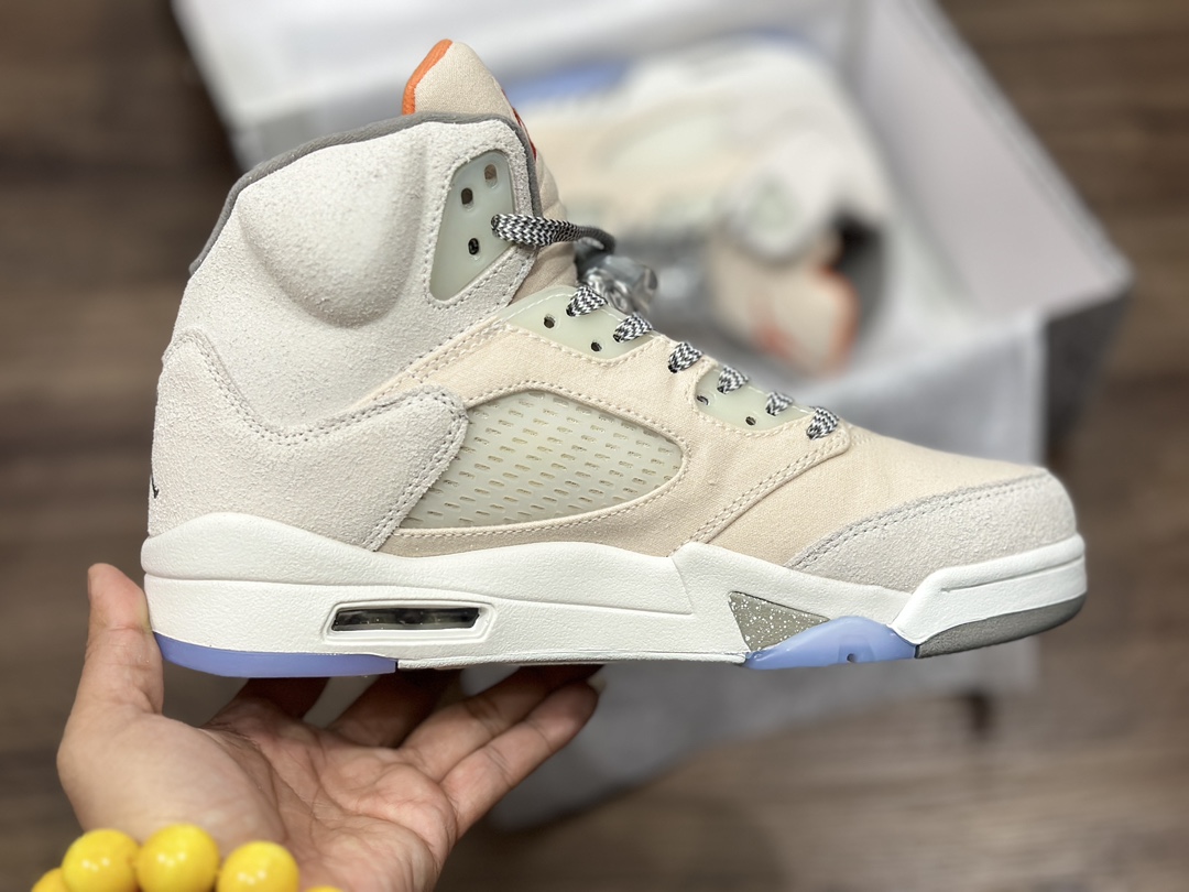 Air Jordan 5 Joe 5 craft gray aj5 suede white gray FD9222-180