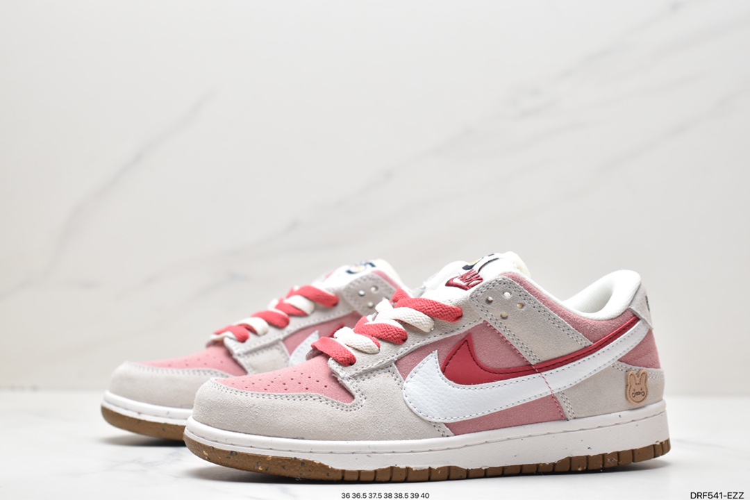 115 SB Dunk Low SE”85 Double Swoosh/Grey/Pink/Rabbit”扣篮DO9457-117