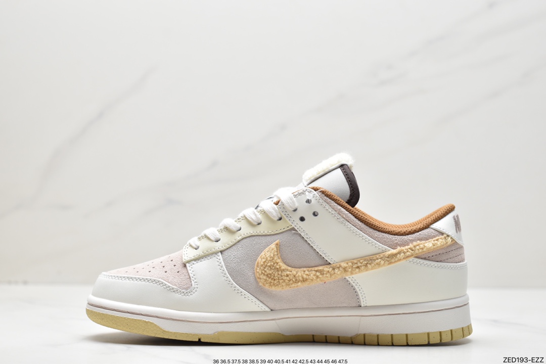 260 Nike SB Dunk Low”Year of the Rabbit”扣篮系列低帮休闲运动滑板板鞋“浅棕米白穗兔”FD4203-211