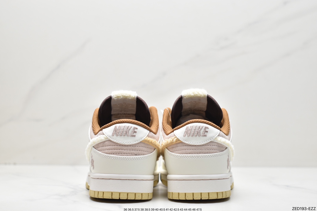 260 Nike SB Dunk Low”Year of the Rabbit”扣篮系列低帮休闲运动滑板板鞋“浅棕米白穗兔”FD4203-211