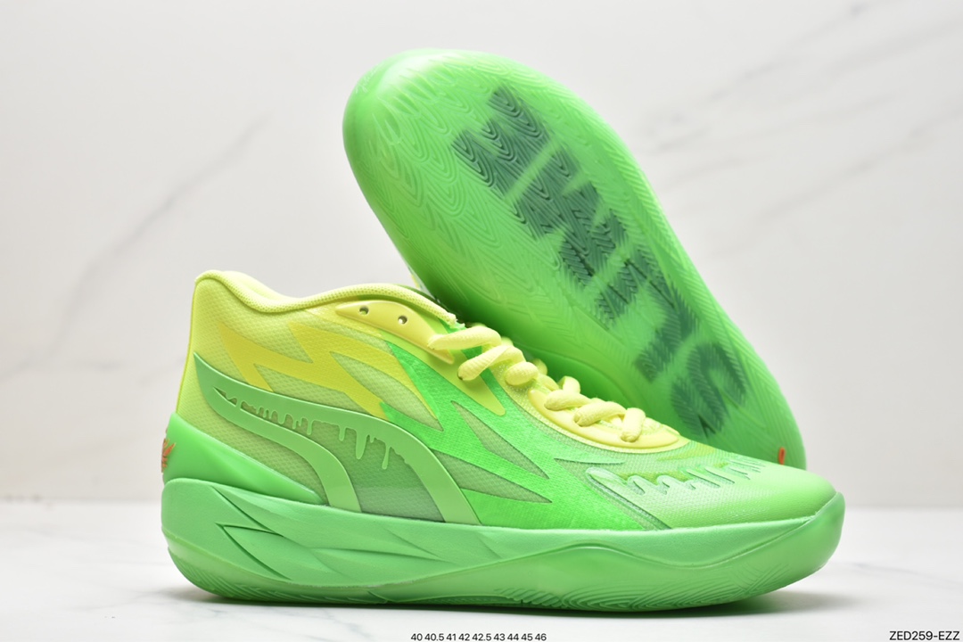 260 彪马MB1× Puma Rick and Morty 耐克三球一代拉梅洛鲍尔球鞋377584-01