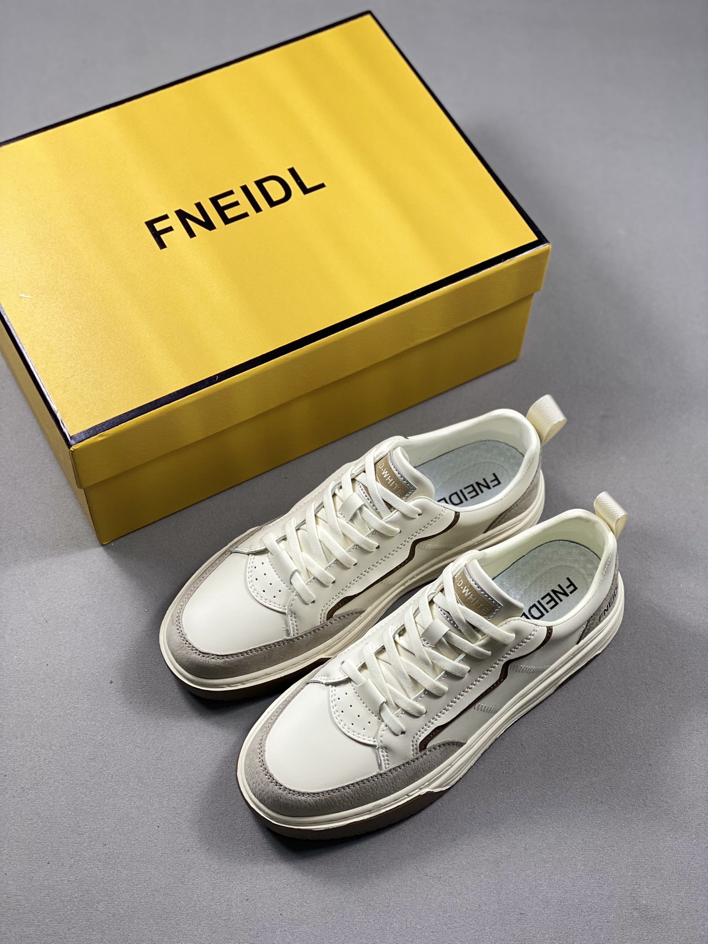 FENDI light luxury single product new arrival FENDI Fendi trendy fashion low-top casual sneakers series