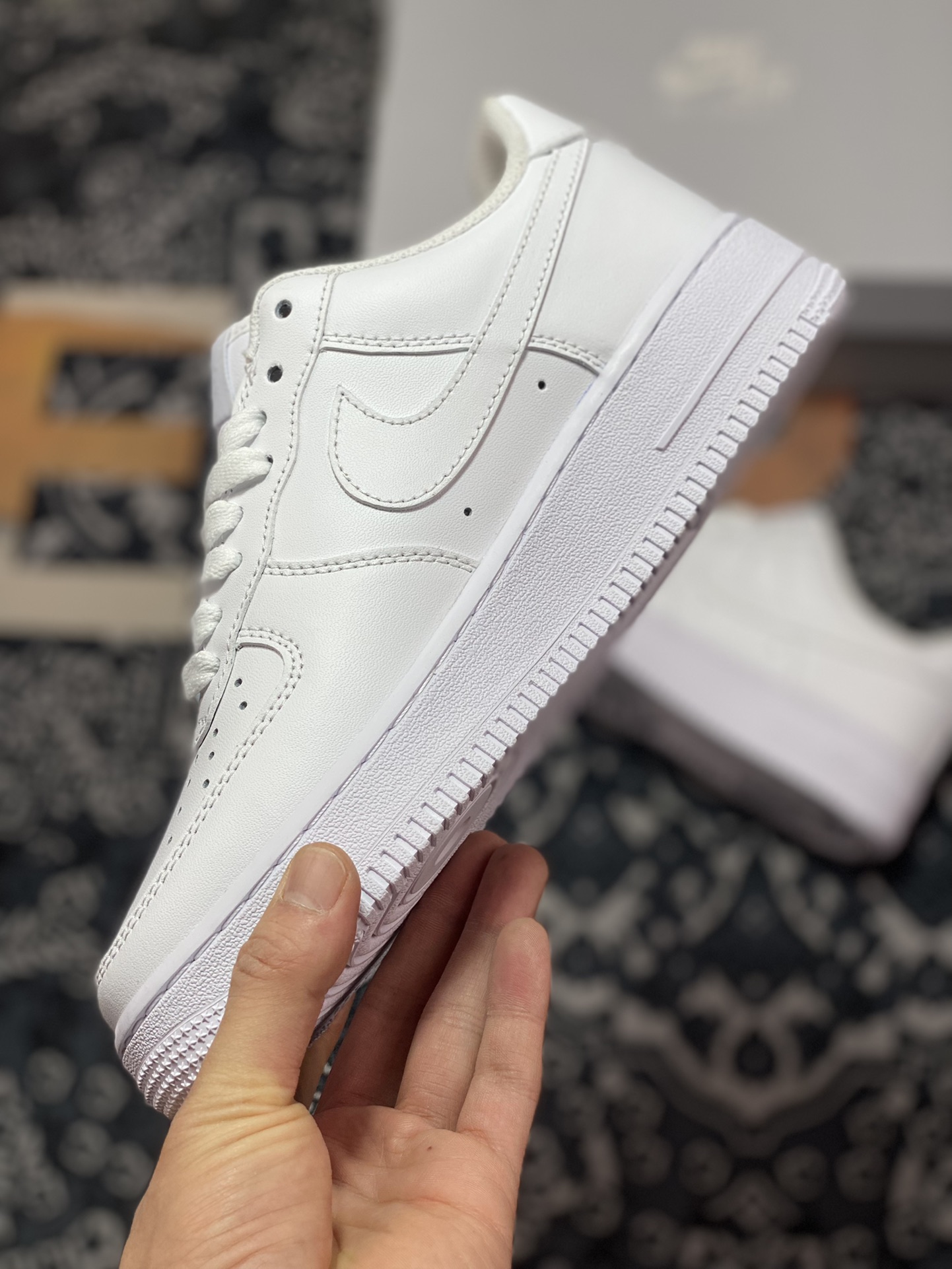 240 Nike Air Force 1'07 Low”White/White”空军一号低帮“皮革全白”CW2288-111