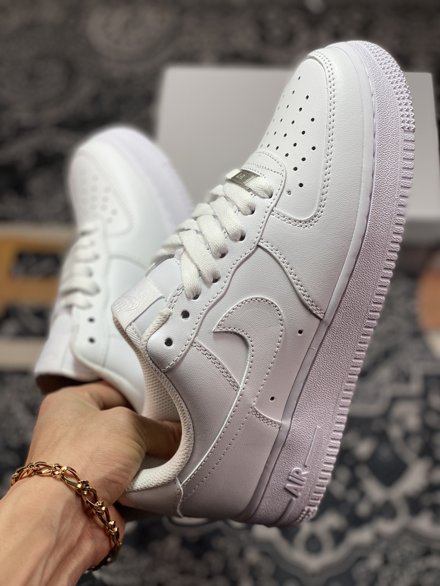240 Nike Air Force 1'07 Low”White/White”空军一号低帮“皮革全白”CW2288-111