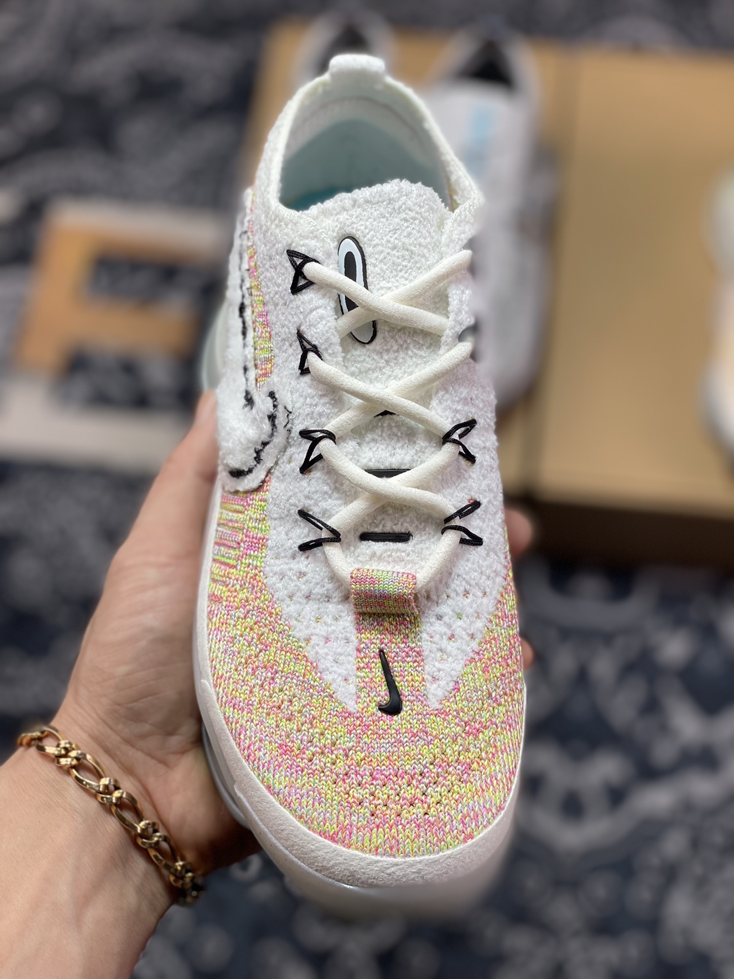 280 Nike Air Max Scorpion Flyknit”White/Black/Multicolor”天蝎座系列2022款超FJ6031-910