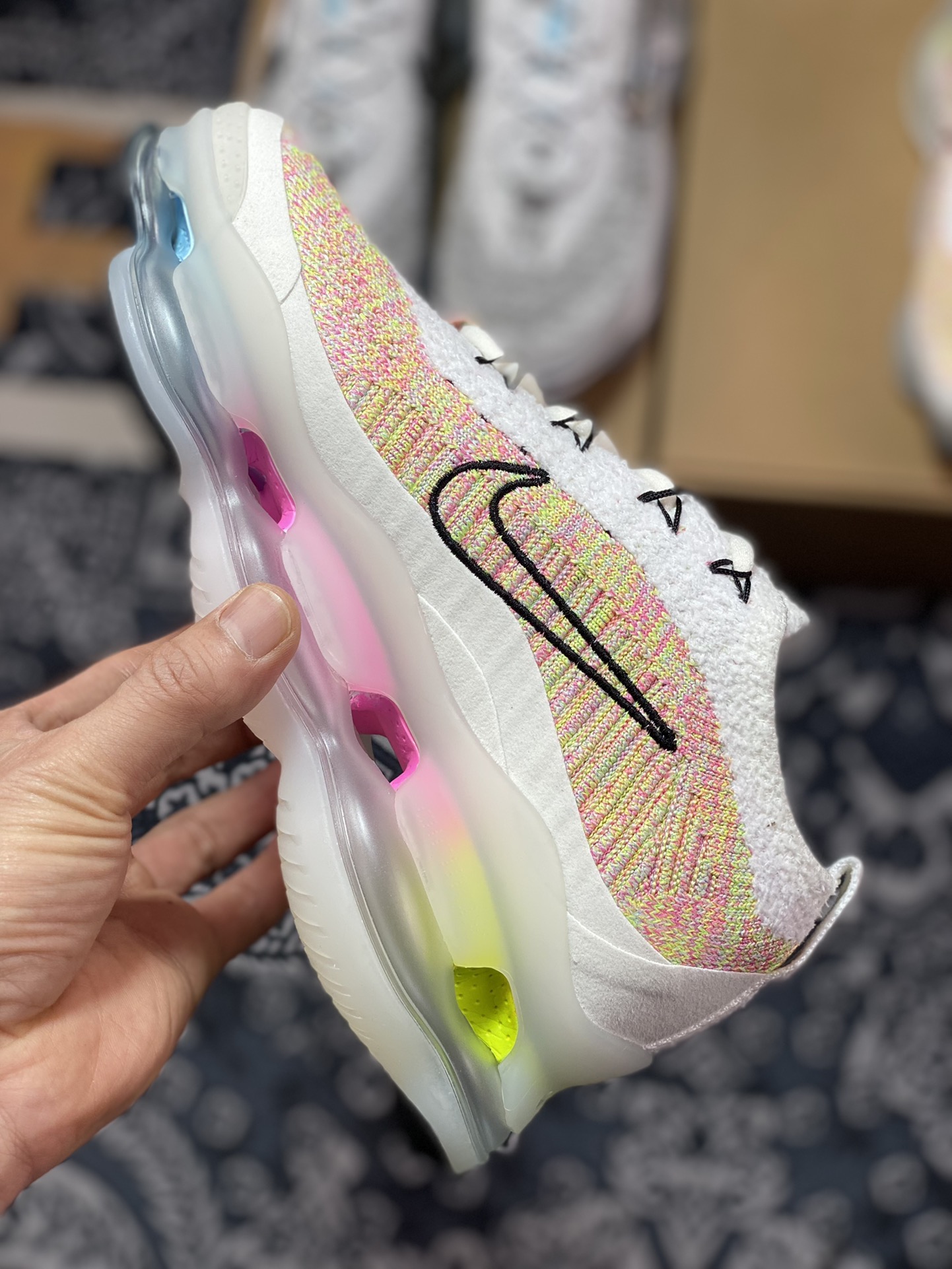 280 Nike Air Max Scorpion Flyknit”White/Black/Multicolor”天蝎座系列2022款超FJ6031-910