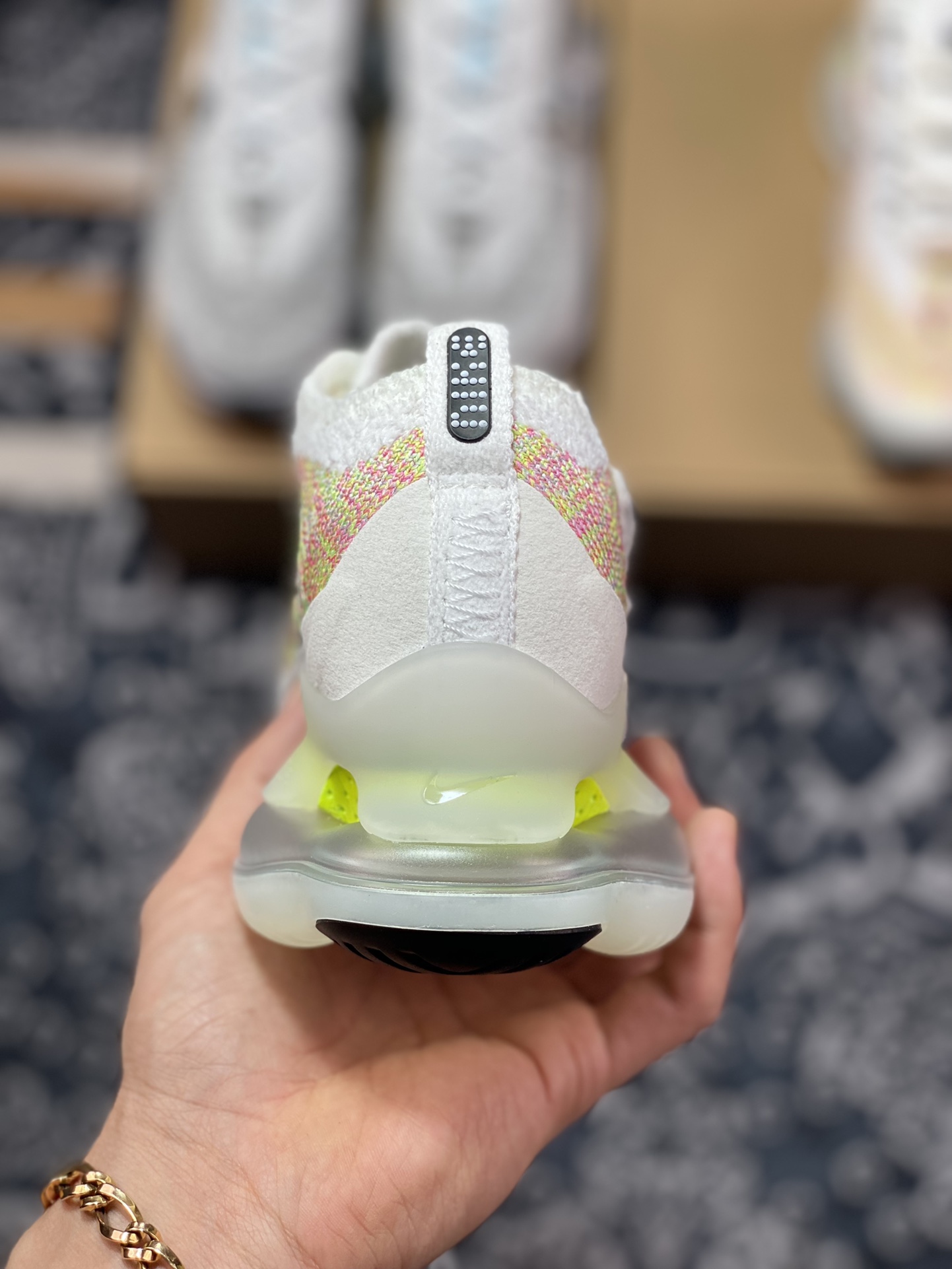 280 Nike Air Max Scorpion Flyknit”White/Black/Multicolor”天蝎座系列2022款超FJ6031-910