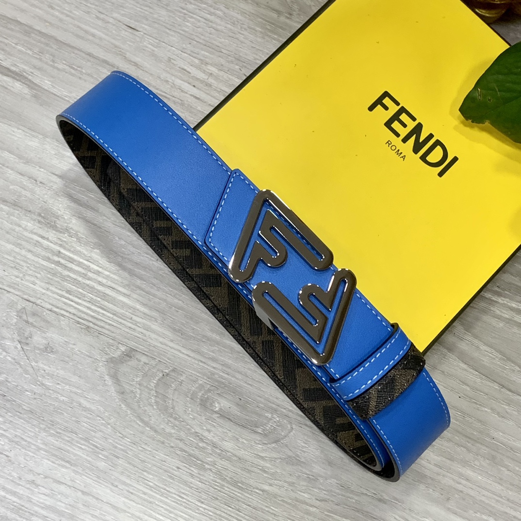 FENDI芬迪专柜同款宽4.0CM双