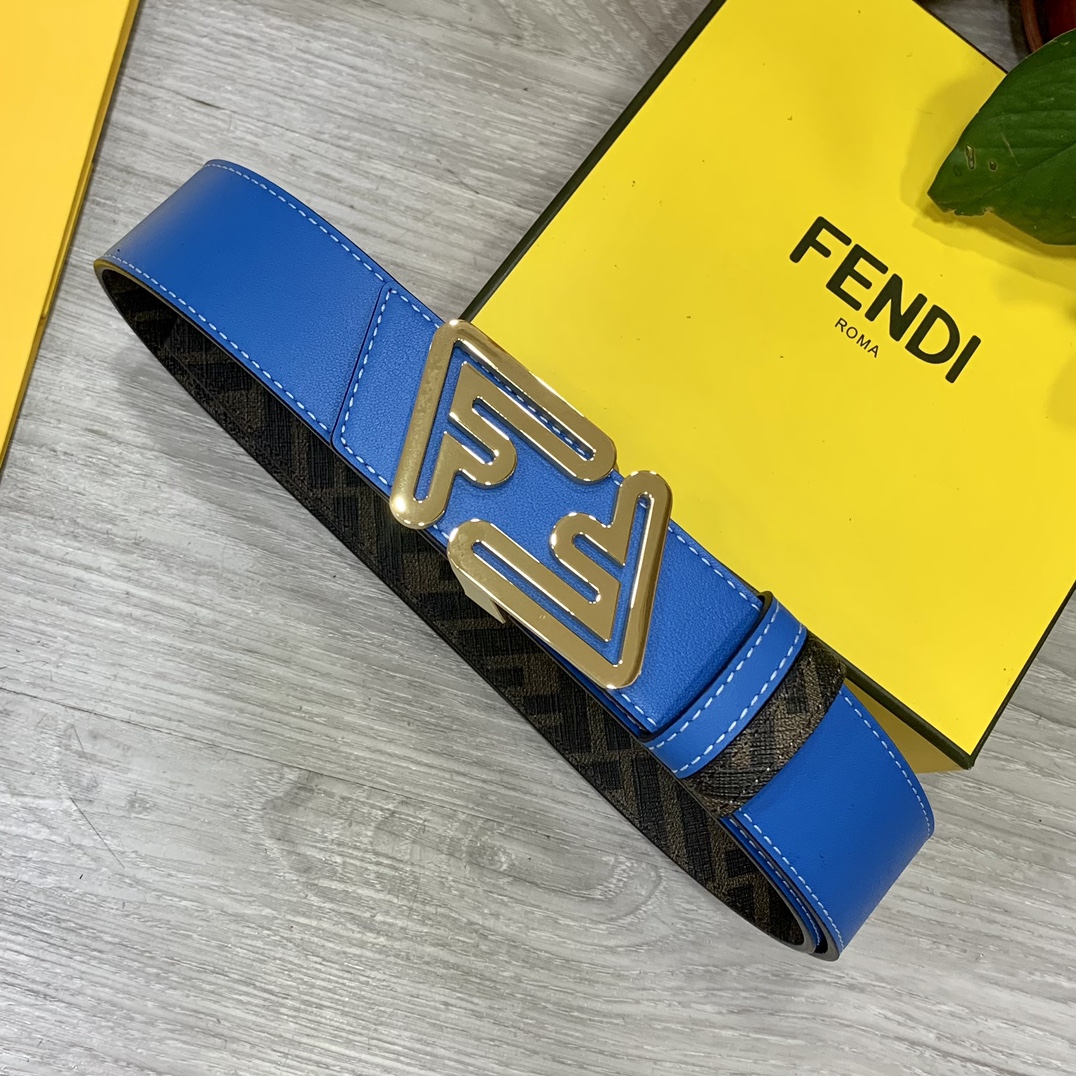 FENDI芬迪专柜同款宽4.0CM双