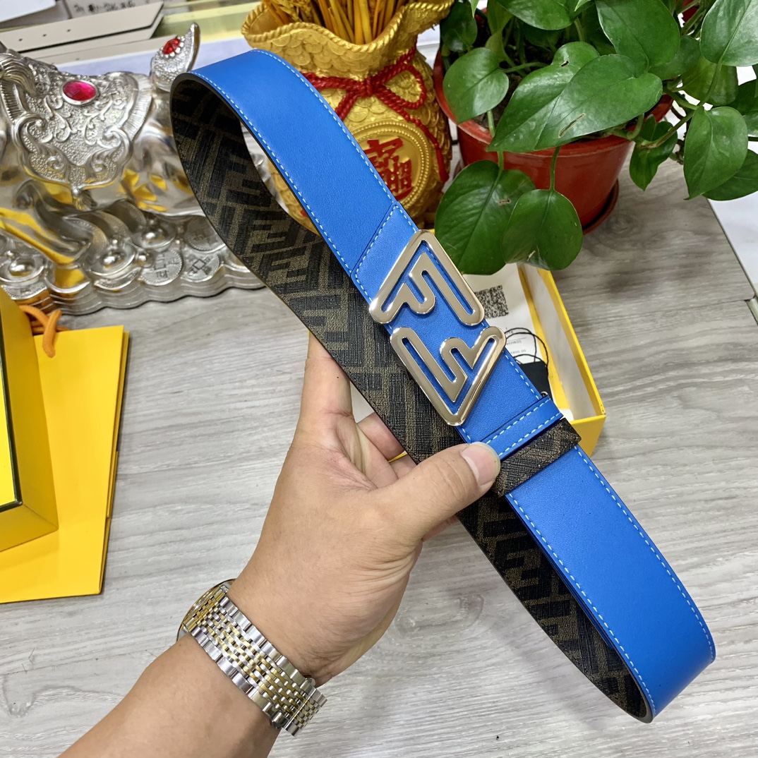 FENDI芬迪专柜同款宽4.0CM双